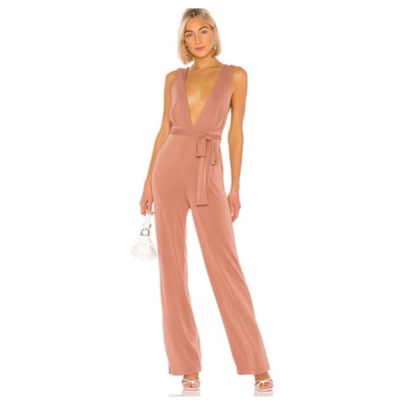 Tularosa Sasha Jumpsuit Blush (6) - Picture 2 of 6
